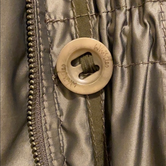 Whistles Green Coat - Picture 5 of 7